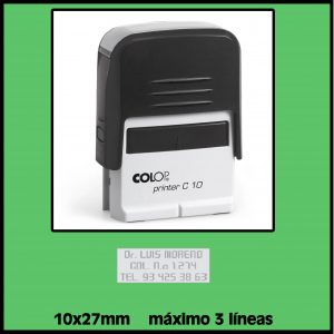Sello automático colop printer 10