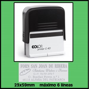 sello automático colop printer 40