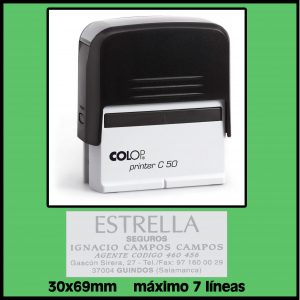 Sello automático colop printer 50