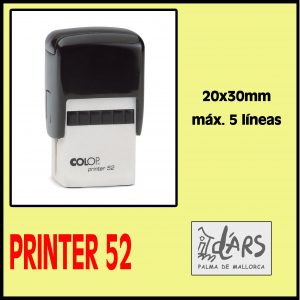 Sello automático colop rectangular printer 52