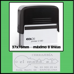 Sello automático colop printer 60