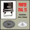 Sello automático colop ovalado oval 55