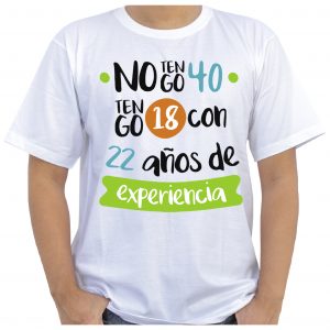 004--NO TENGO ... TENGO ...CON AÑOS EXPERIENCIA