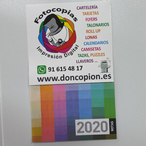 calendario iman don copion 10,5x10cm